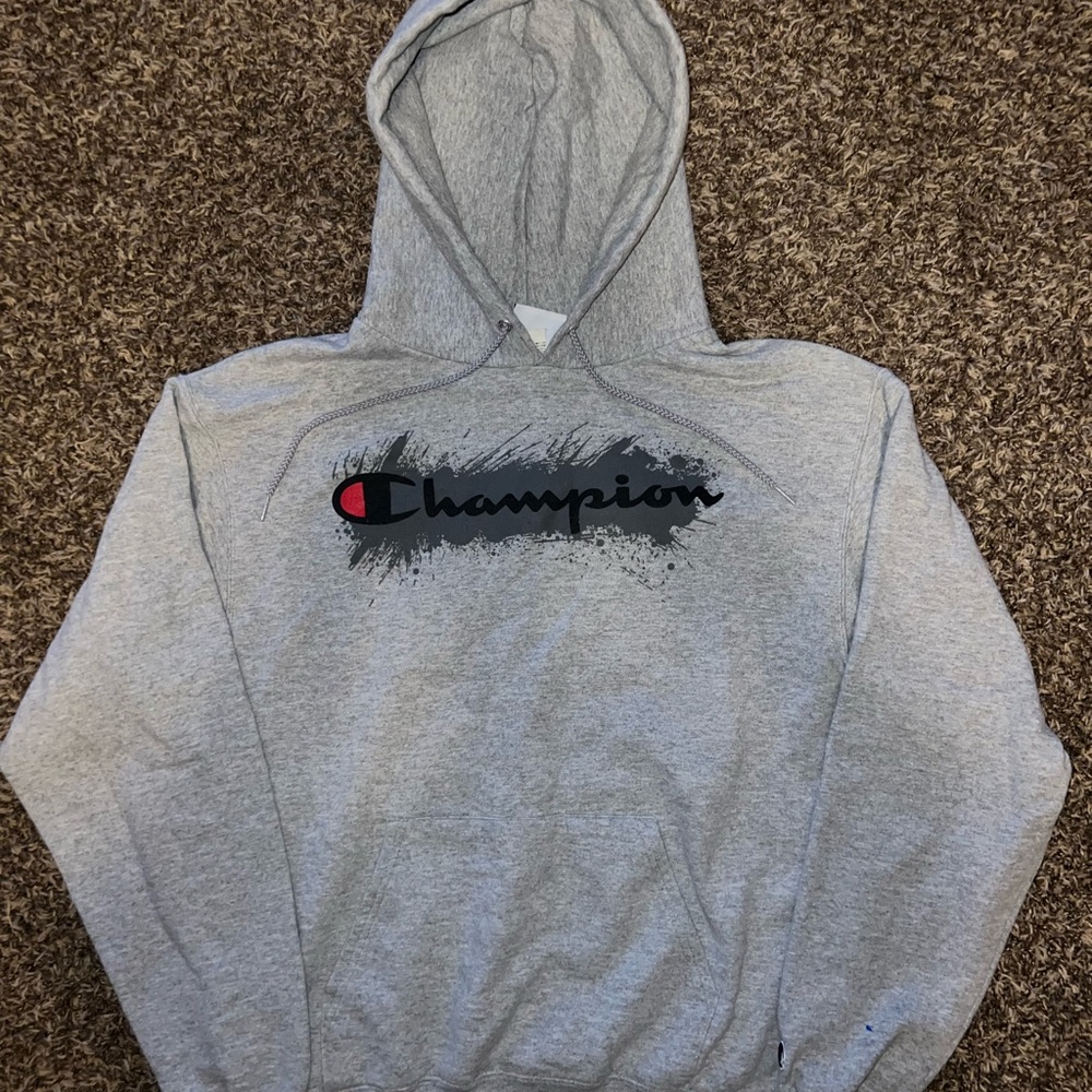 Champion Gray Hoodie